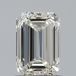 Diament szlif szmaragdowy, 0.9ct, VS1, H, HRD 250000176915