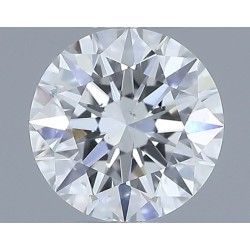 Diament szlif okrągły, 0.63ct, SI1, F, GIA 7521452324