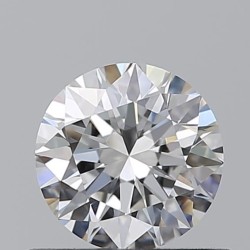 Diament szlif okrągły, 0.6ct, VVS2, F, GIA 6531585289