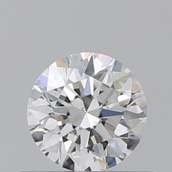 Diament szlif okrągły, 0.5ct, SI1, F, GIA 5536585204