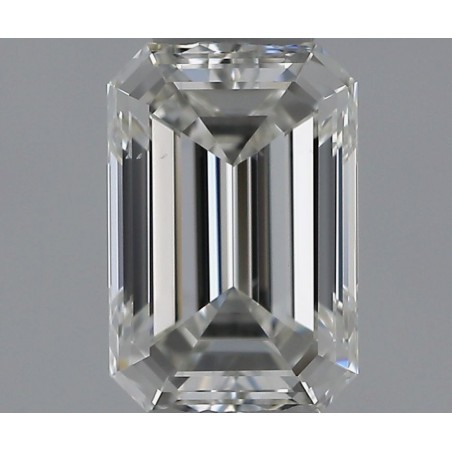 Diament szlif szmaragdowy, 0.5ct, VS2, H, GIA 1533519116