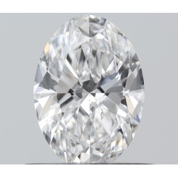 Diament szlif owalny, 0.53ct, SI1, D, GIA 5536530582