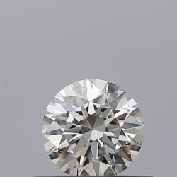 Diament szlif okrągły, 0.34ct, VS2, H, HRD 250000262597