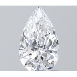 Diament szlif gruszkowy, 0.77ct, VVS1, D, GIA 3535272101