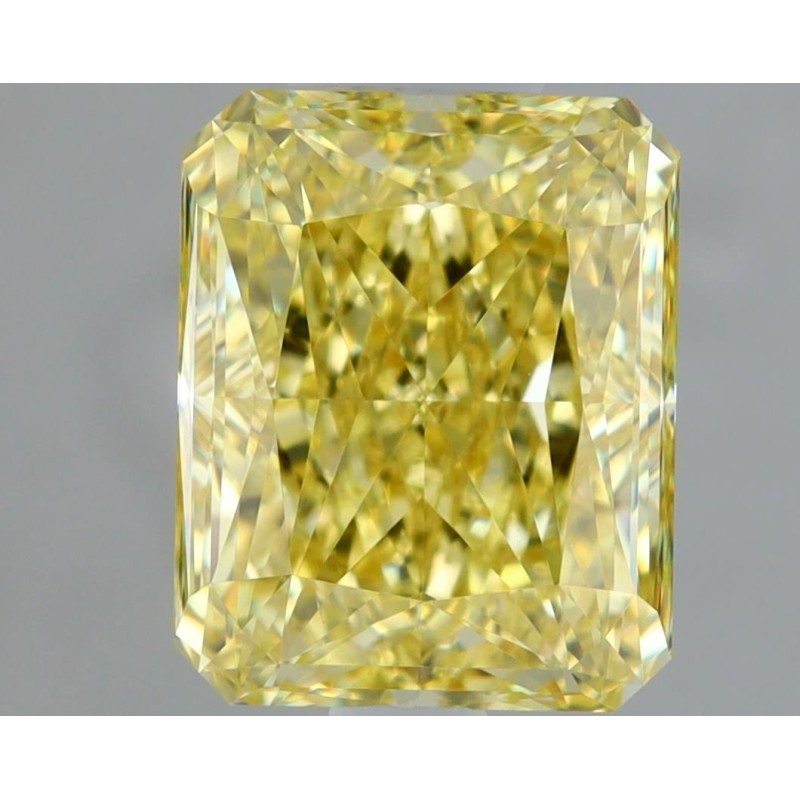 Diament o barwie fantazyjnej radiant, 1.69ct, VS1, Fancy  Yellow, GIA 7478455744