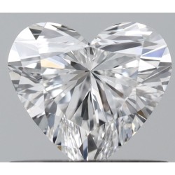 Diament serce, 0.53ct, VVS1, D, GIA 6535724501