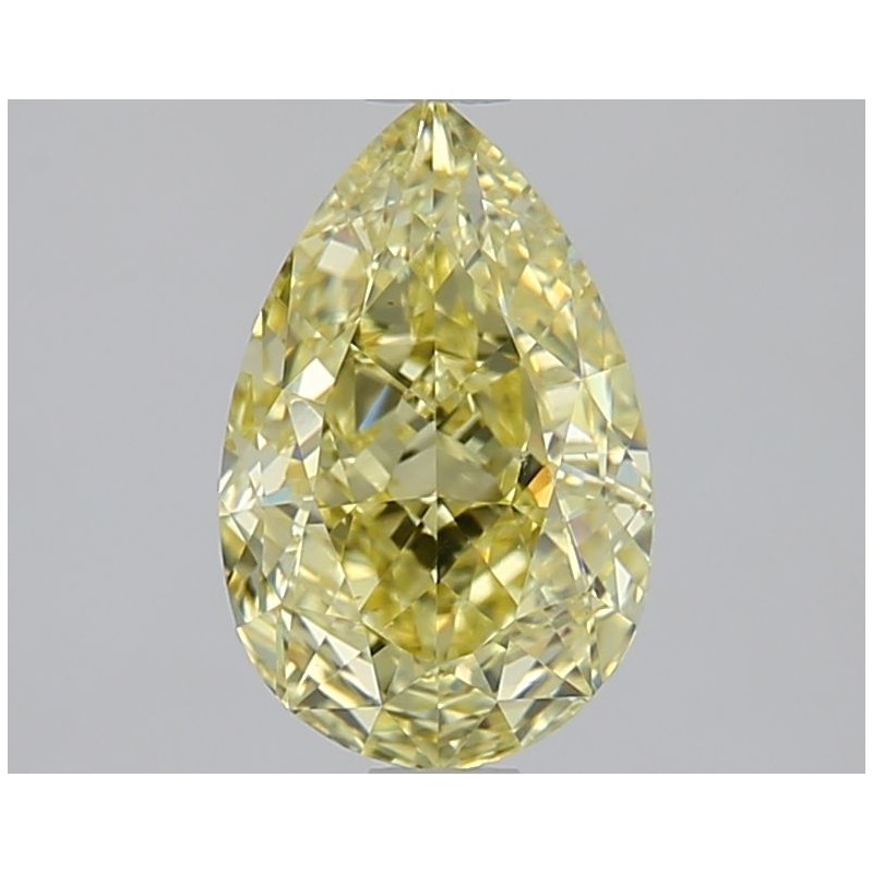 Diament o barwie fantazyjnej szlif gruszkowy, 1.51ct, VS2, Fancy Intense Yellow, GIA 1508840321 Diament o barwie fantazyjnej szlif gruszkowy, 1.51ct, VS2, Fancy Intense Yellow, GIA 1508840321