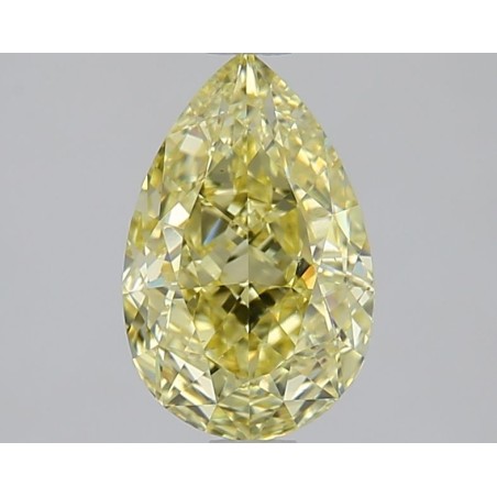 Diament o barwie fantazyjnej szlif gruszkowy, 1.51ct, VS2, Fancy Intense Yellow, GIA 1508840321