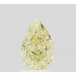 Diament o barwie fantazyjnej szlif gruszkowy, 1.32ct, VS1, Fancy Yellow, GIA 6512480612