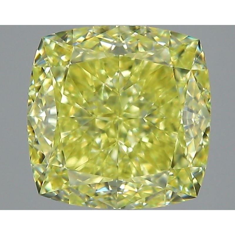 Diament o barwie fantazyjnej szlif poduszkowy brylantowy, 1.83ct, VS1, Fancy Intense Yellow, GIA 2231547330 Diament o barwie fantazyjnej szlif poduszkowy brylantowy, 1.83ct, VS1, Fancy Intense Yellow, GIA 2231547330