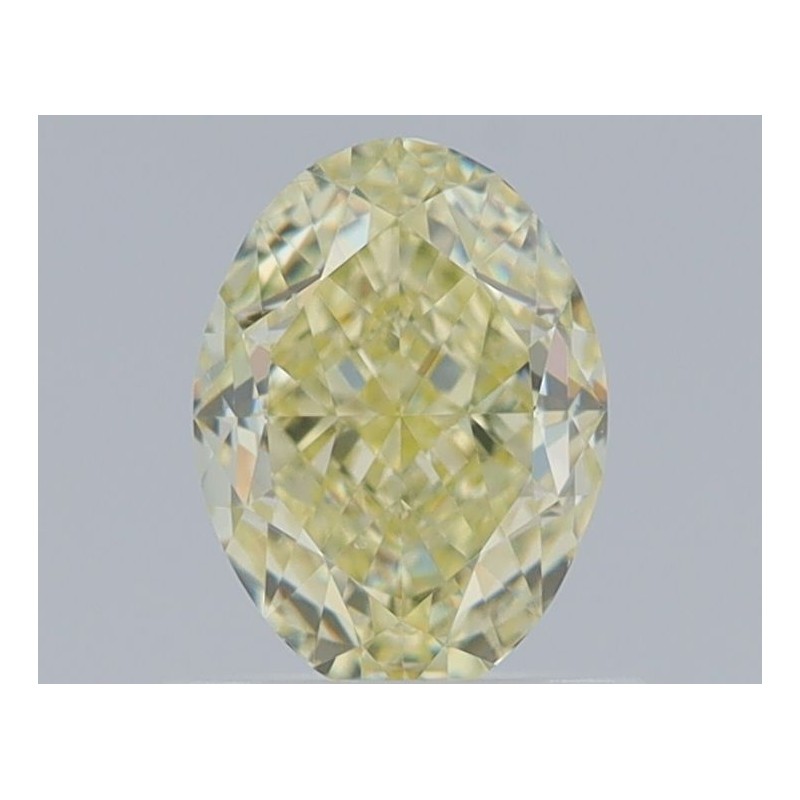 Diament o barwie fantazyjnej szlif owalny, 1ct, VS2, Fancy Yellow, GIA 6475412459