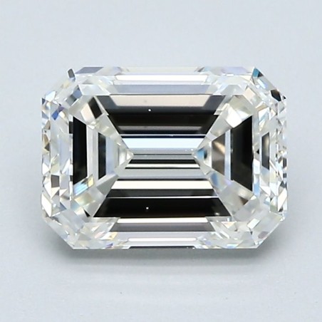 Diament szlif szmaragdowy, 1.5ct, VS2, I, GIA 2424819746