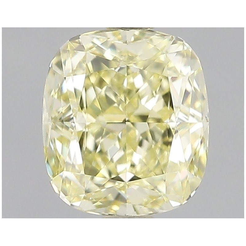 Diament o barwie fantazyjnej szlif poduszkowy modyfikowany, 1.05ct, VVS2, Fancy Yellow, GIA 2235210397 Diament o barwie fantazyjnej szlif poduszkowy modyfikowany, 1.05ct, VVS2, Fancy Yellow, GIA 2235210397