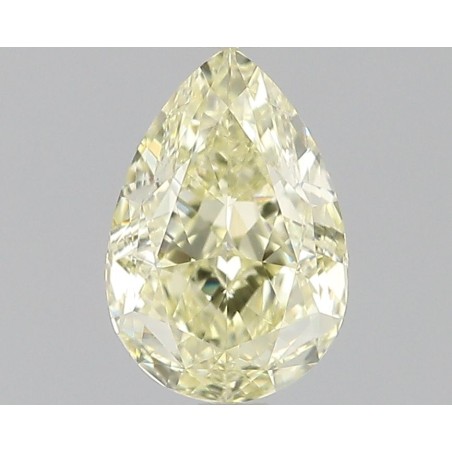 Diament o barwie fantazyjnej szlif gruszkowy, 1ct, VS2, Fancy Yellow, GIA 2235210364