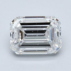 Diament szlif szmaragdowy, 1.5ct, SI1, E, GIA 2434182158