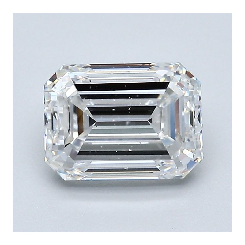 Diament szlif szmaragdowy, 1.5ct, SI1, E, GIA 2434182158