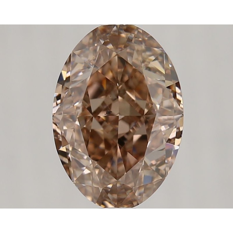 Diament o barwie fantazyjnej szlif owalny, 1.72ct, SI1, Fancy Orange Brown, GIA 1527258580 Diament o barwie fantazyjnej szlif owalny, 1.72ct, SI1, Fancy Orange Brown, GIA 1527258580