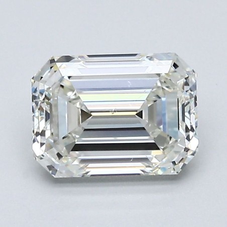Diament szlif szmaragdowy, 1.5ct, VS1, I, GIA 6431334443
