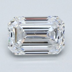 Diament szlif szmaragdowy, 1.5ct, SI1, D, GIA 6451247058
