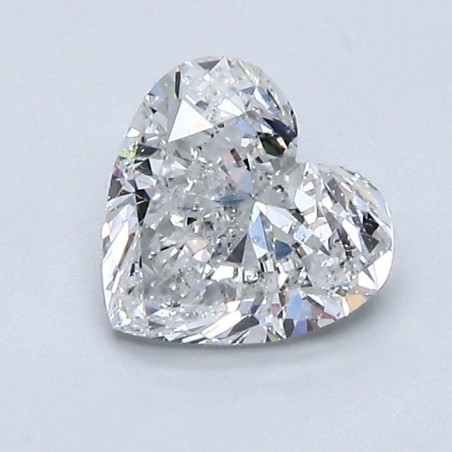 Diament serce, 1.0ct, SI1, E, GIA 6381113603