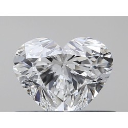 Diament serce, 0.51ct, VVS1, H, GIA 2496580009