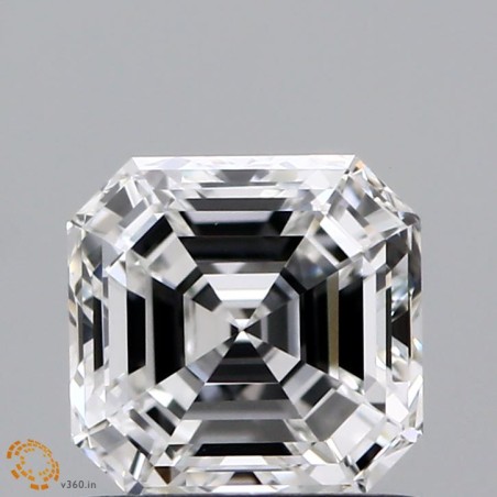 Diament szlif szmaragdowy kwadratowy, 1.01ct, VS1, F, GIA 6475067251
