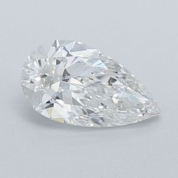 Diament szlif gruszkowy, 0.53ct, VS2, G, GIA 7486003860