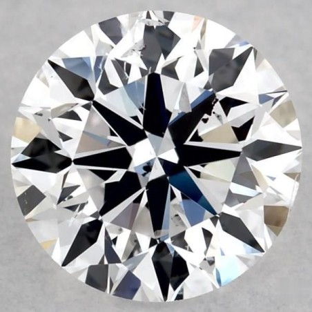 Diament szlif okrągły, 0.7ct, SI2, D, GIA 3395883785