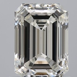 Diament szlif szmaragdowy, 1.01ct, VS2, H, GIA 2538230383
