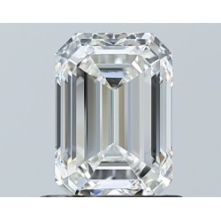 Diament szlif szmaragdowy, 1.01ct, VS1, G, GIA 6233714351