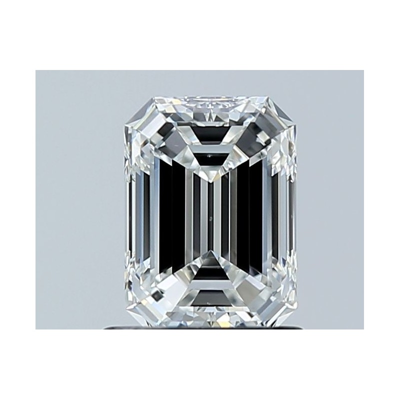 Diament szlif szmaragdowy, 1ct, VS1, F, GIA 2536439117