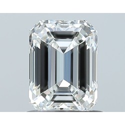Diament szlif szmaragdowy, 1.0ct, VS1, H, GIA 5232712167