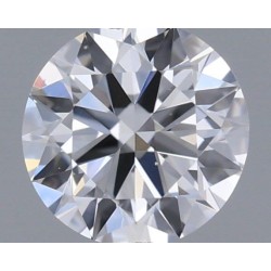 Diament szlif okrągły, 0.3ct, VS2, D, GIA 7536391100