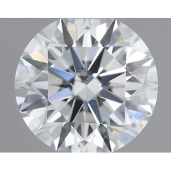 Diament szlif okrągły, 0.3ct, SI2, F, GIA 6435500068