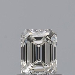 Diament szlif szmaragdowy, 0.5ct, VVS1, I, GIA 1517980325