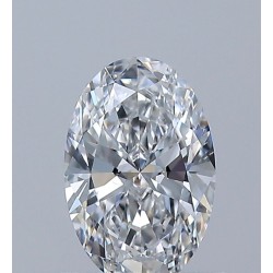 Diament szlif owalny, 0.6ct, VS2, D, GIA 2537433491