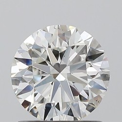 Diament szlif okrągły, 1ct, SI1, H, GIA 3525617936