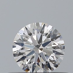 Diament szlif okrągły, 0.35ct, SI1, F, GIA 5533780771