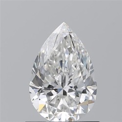 Diament szlif gruszkowy, 0.9ct, SI1, F, GIA 6535733891