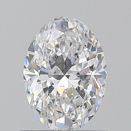 Diament szlif owalny, 0.92ct, SI2, D, GIA 7538560345