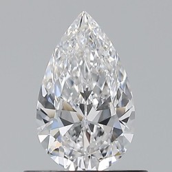 Diament szlif gruszkowy, 0.55ct, VS1, D, GIA 2536435512