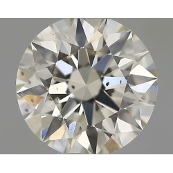 Diament szlif okrągły, 0.43ct, SI1, I, IGI 648404767