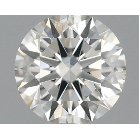Diament szlif okrągły, 0.4ct, SI1, I, IGI 710596016