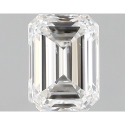 Diament szlif szmaragdowy, 0.8ct, VS1, F, GIA 2446024834