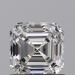 Diament szlif szmaragdowy kwadratowy, 0.78ct, VVS2, G, GIA 1428500281