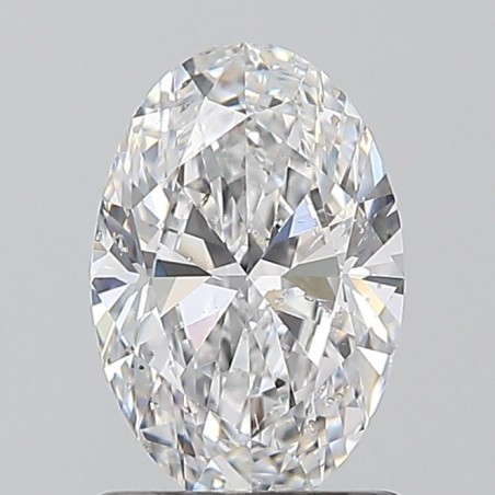 Diament szlif owalny, 1.01ct, SI2, D, GIA 6535707580
