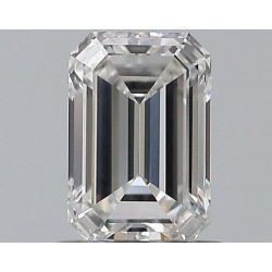 Diament szlif szmaragdowy, 0.7ct, VVS1, G, GIA 2516715153