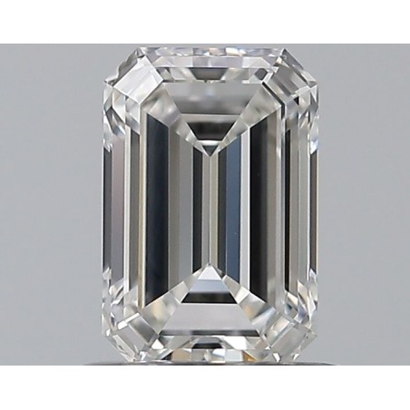 Diament szlif szmaragdowy, 0.7ct, VVS1, G, GIA 2516715153