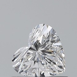 Diament serce, 0.53ct, VVS2, D, GIA 1535389681