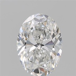 Diament szlif owalny, 1.5ct, SI1, F, GIA 6532261106